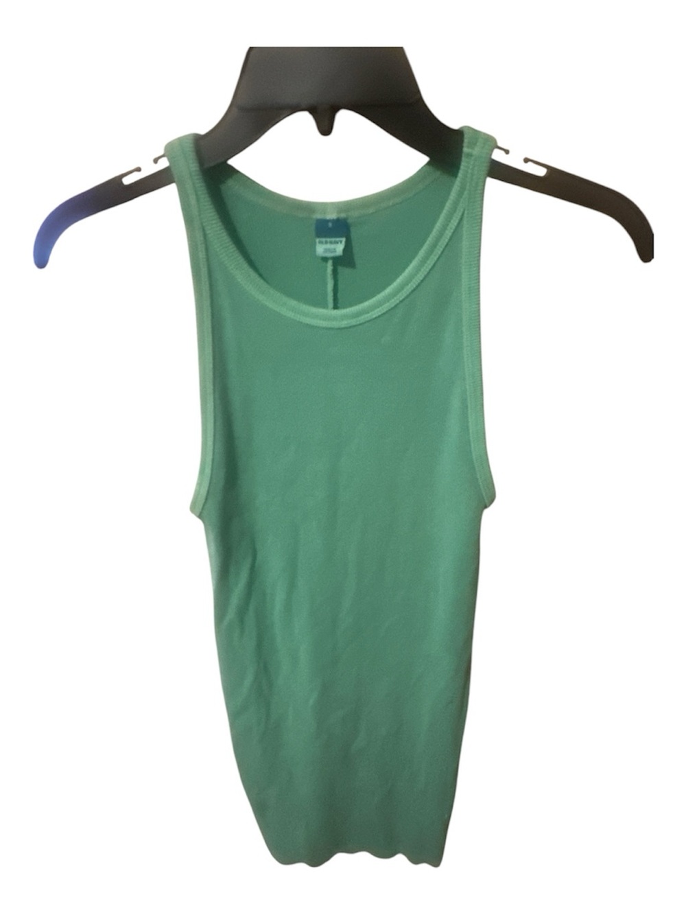 Old Navy Ribbed Crewneck Dress— Mint Green